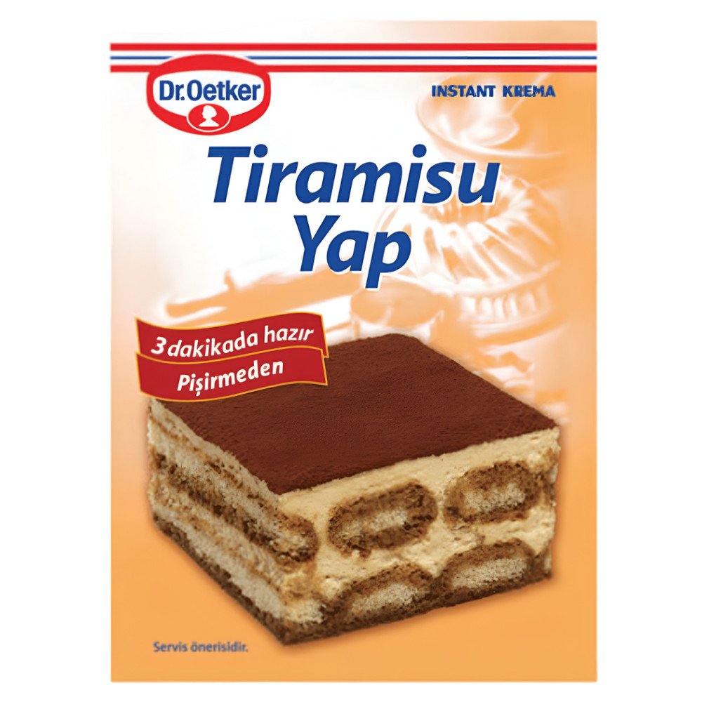 Dr.Oetker Tiramisu Yap 127 g x 24 Adet