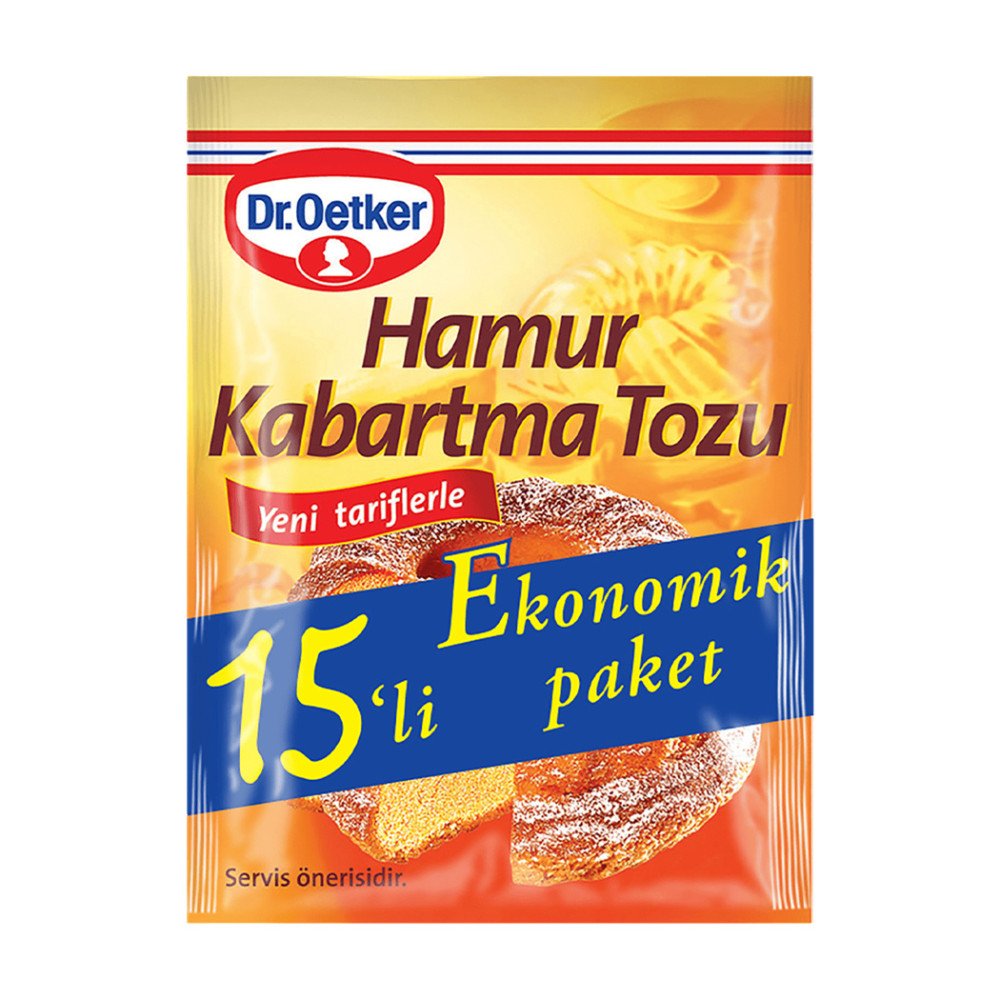 Dr.Oetker Hamur Kabartma Tozu 15li x 10gr 150 g X x 6 Adet