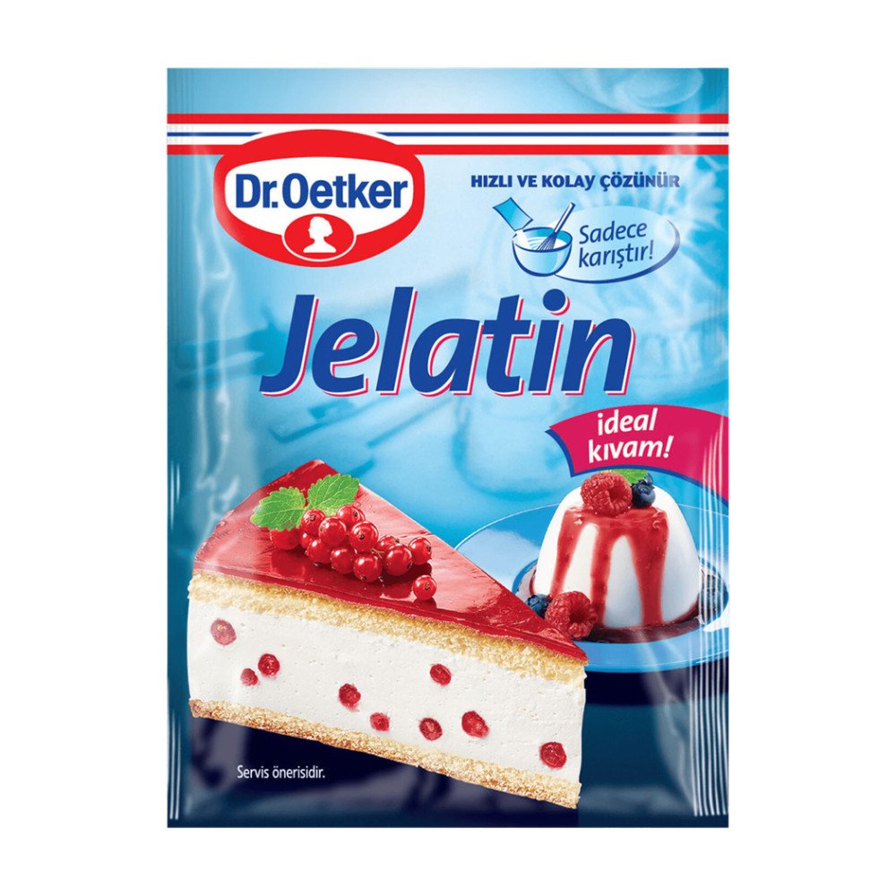 Dr.Oetker Jelatin 6 g x 12 Adet