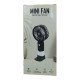 6420 Büyük Boy Type-C Şarjlı 3 Kademeli Masaüstü Vantilatör ve El Fanı