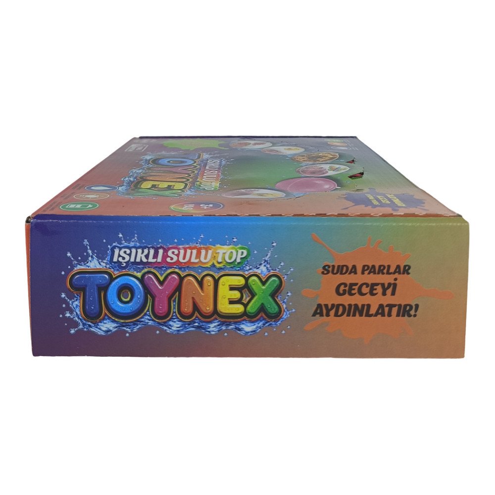 Toynex Işıklı Sulu Stres Topu 12'li