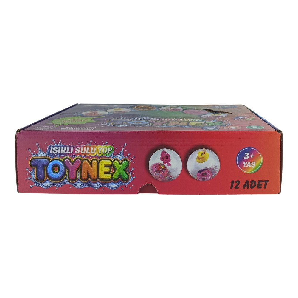 Toynex Işıklı Sulu Stres Topu 12'li