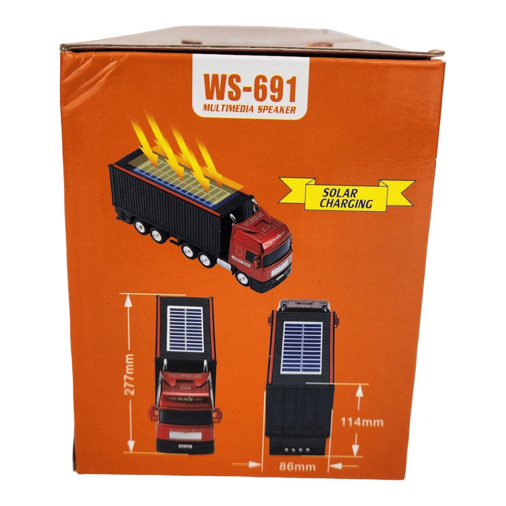 Wster Tır Figürlü Kablosuz Hoparlör 10W WS-691