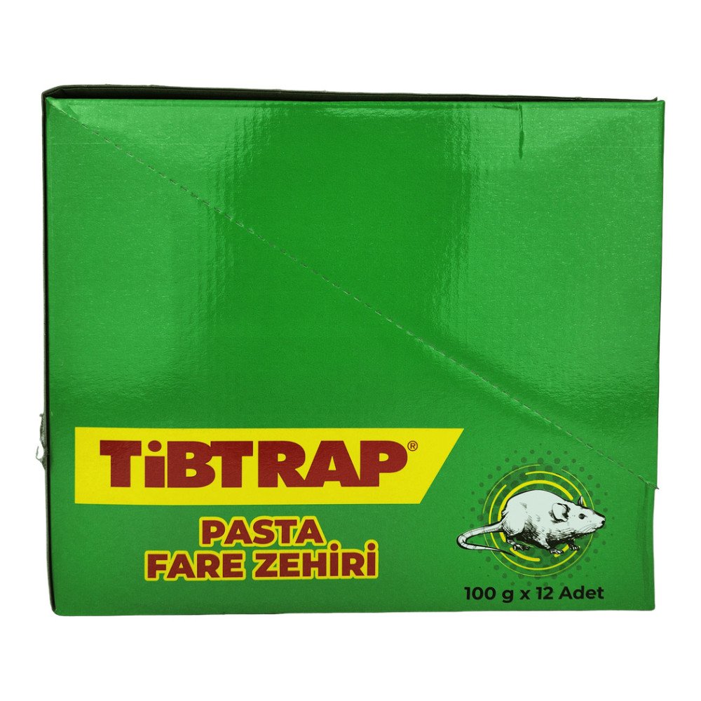 TiBTrap Pasta Fare Zehiri 100 g x 12 Adet