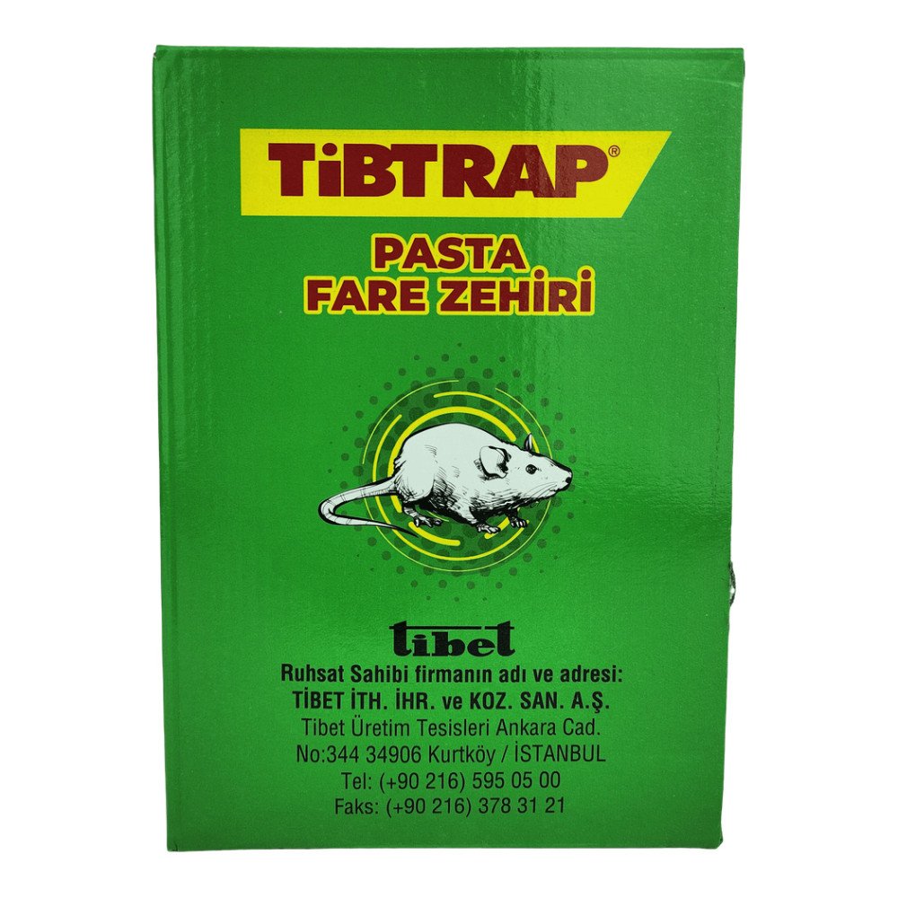 TiBTrap Pasta Fare Zehiri 100 g x 12 Adet
