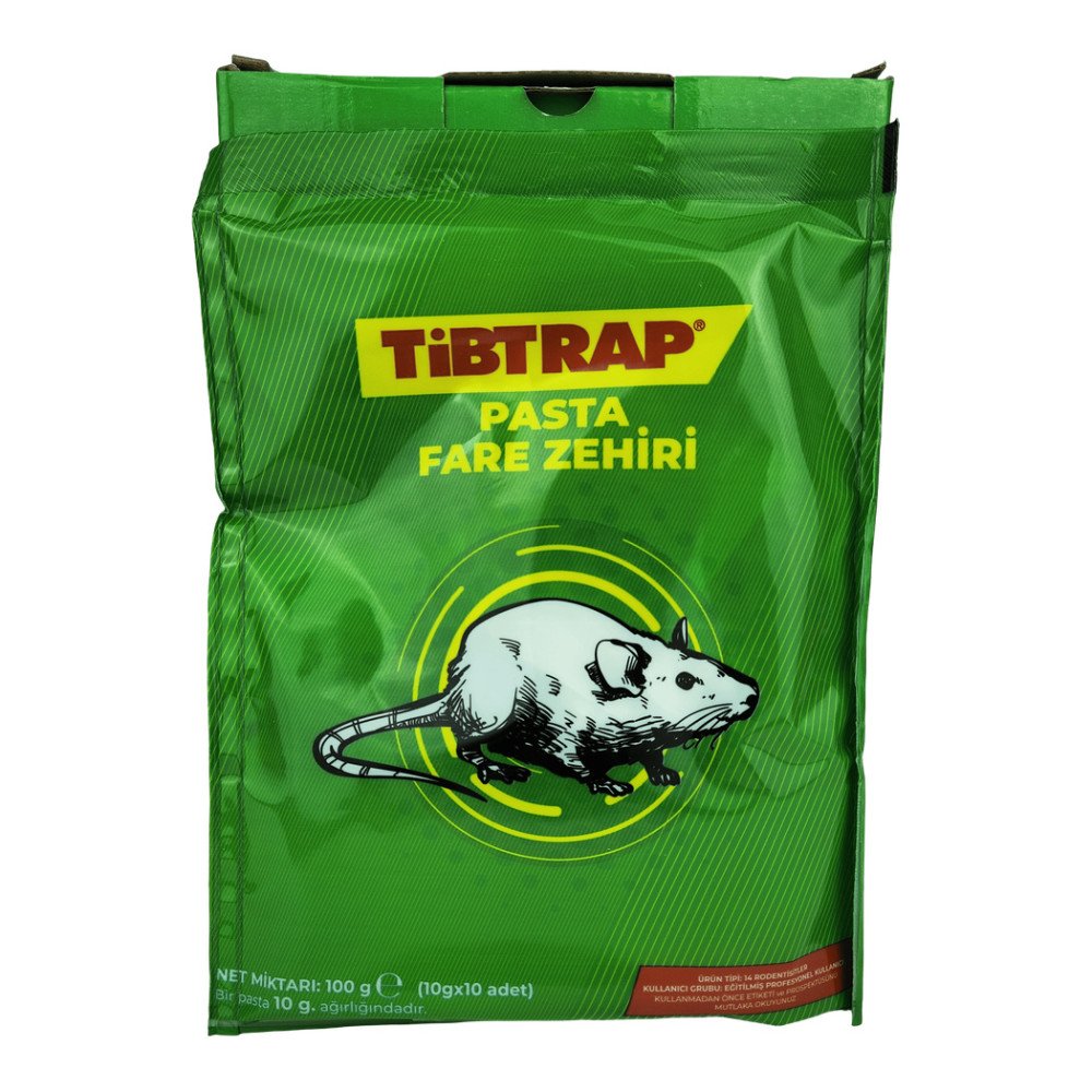 TiBTrap Pasta Fare Zehiri 100 g x 12 Adet