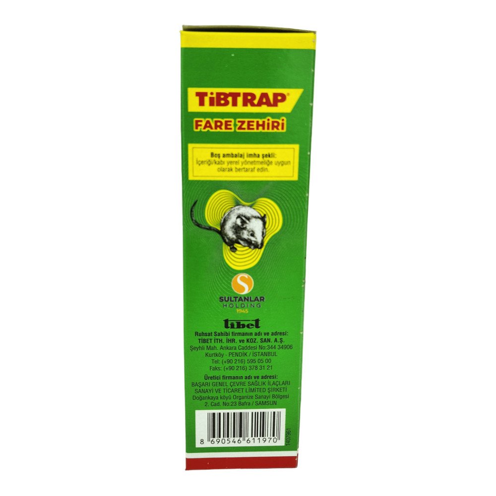 Tibtrap Fare Zehiri Tane Yem 250g (2x125g)