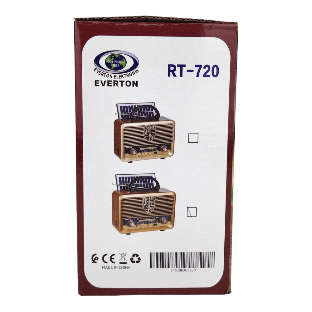 Everton RT-720 Çok Fonksiyonlu Radyo