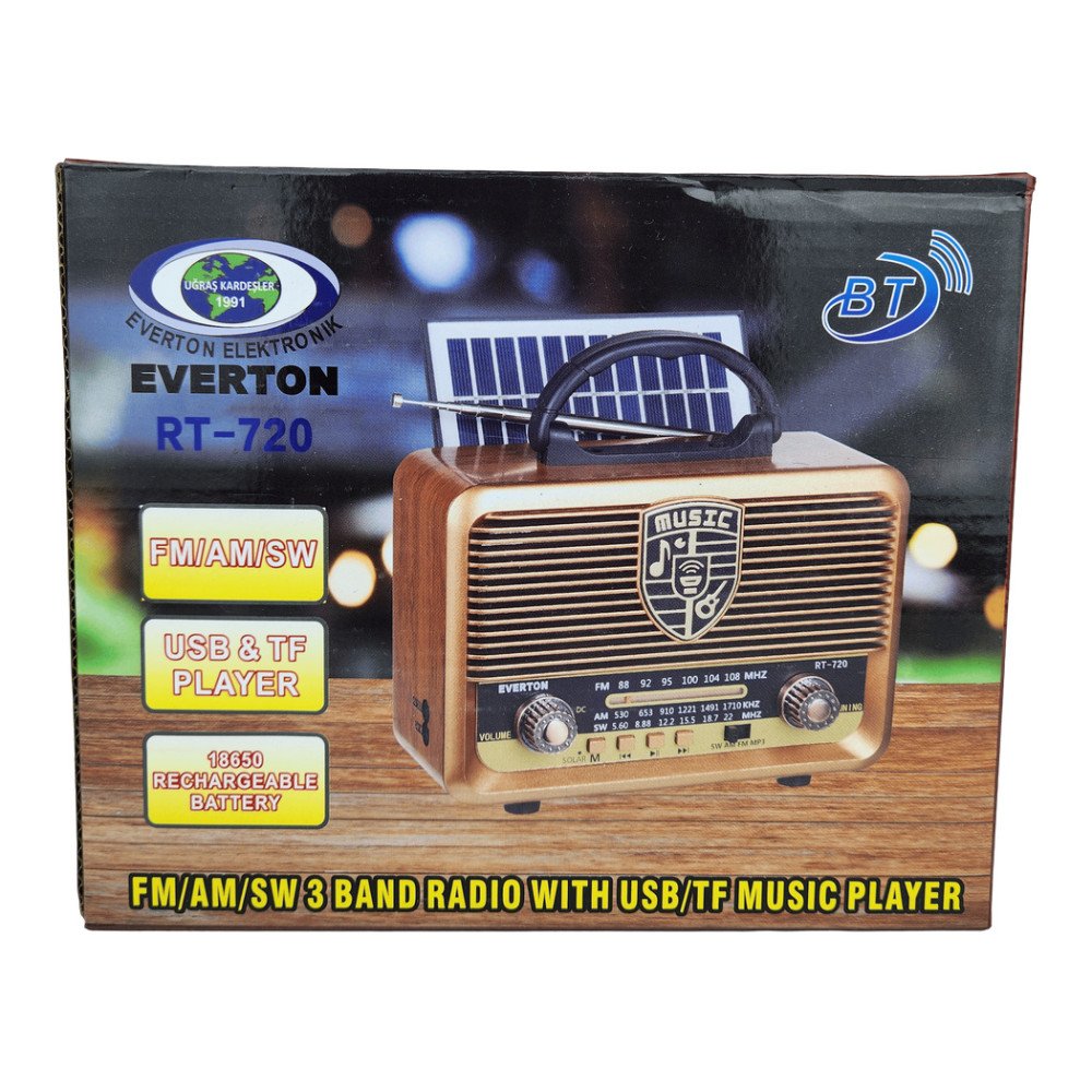Everton RT-720 Çok Fonksiyonlu Radyo
