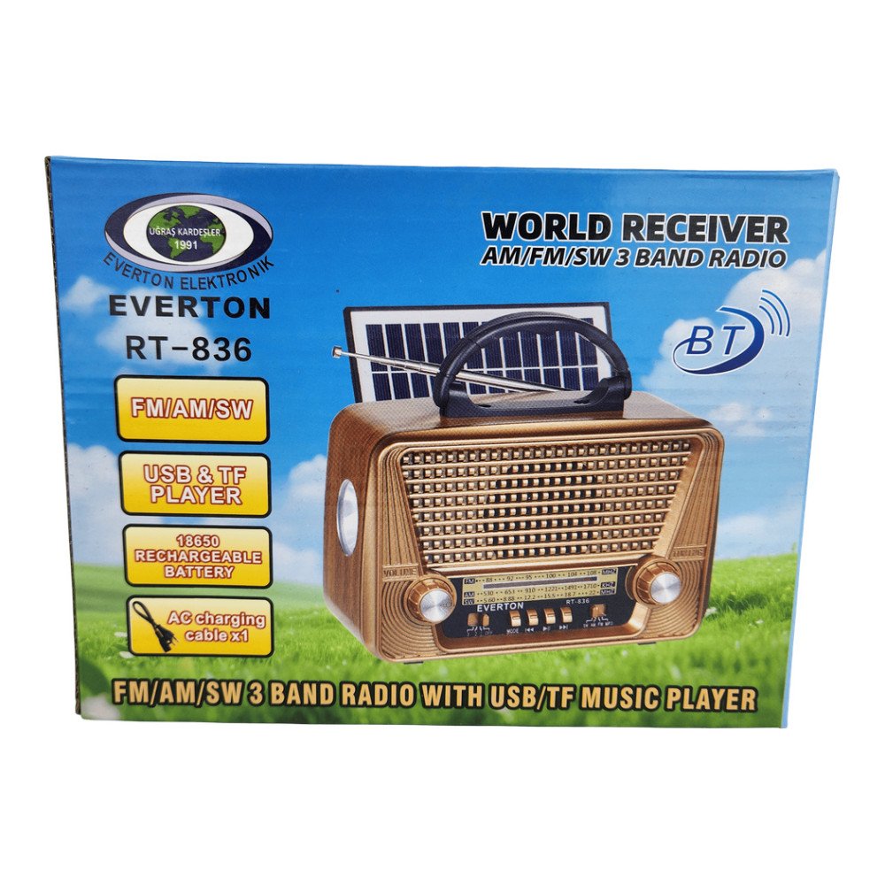 Everton RT-836 Çok Fonksiyonlu Radyo