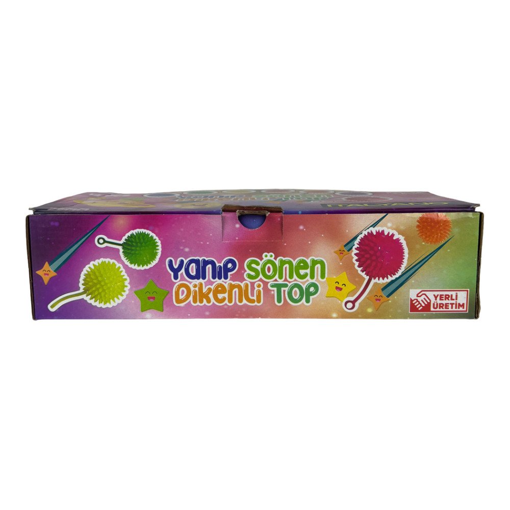 Olgun Işıklı Ayıcık Dikenli Yoyo 12 Adet