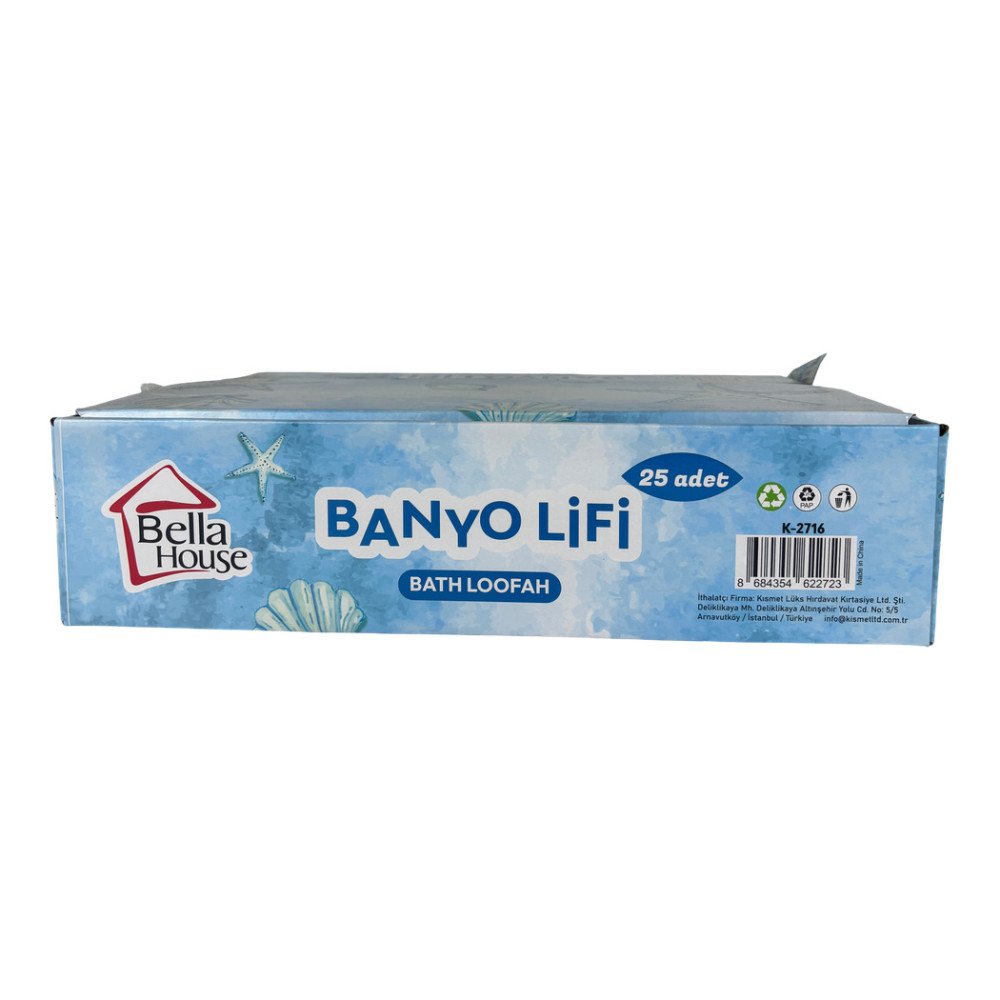 Bella House K-2716 Banyo Lifi 25 Adet