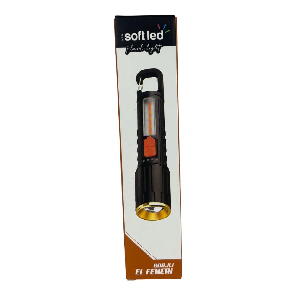 K-7149 Soft LED Şarjlı El Feneri