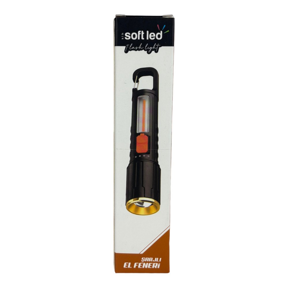 K-7149 Soft LED Şarjlı El Feneri