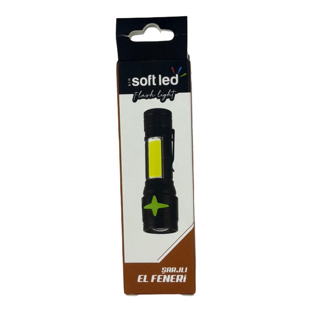 K-7118 Soft LED Şarjlı El Feneri