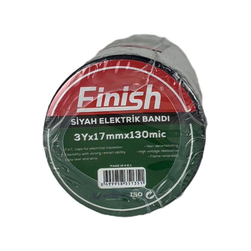 Siyah Elektrik Bandı 10 Adet