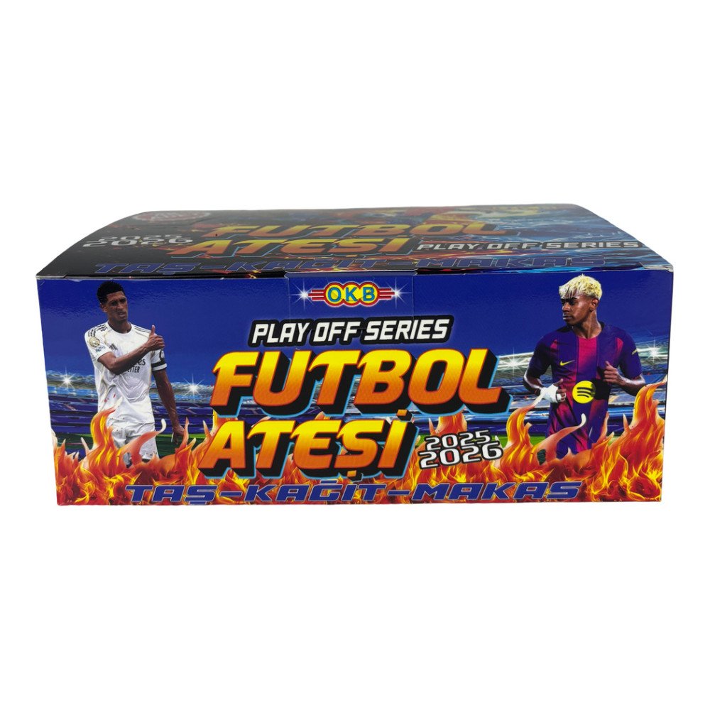 Sporcu Kartı Futbol Ateşi Taş Kağıt Makas 48’li