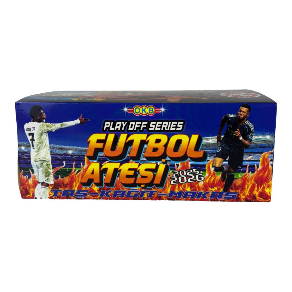Sporcu Kartı Futbol Ateşi Taş Kağıt Makas 48’li