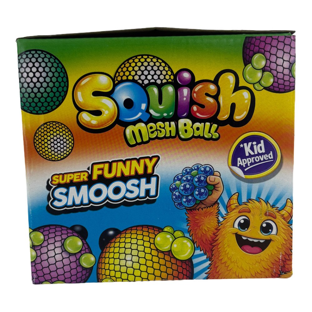 Squish Mesh Ball Simli Beyin Stres Topu 12 Adet