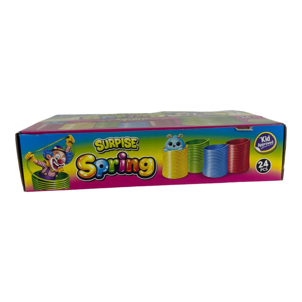Surprise Spring Renkli Mini Stres Yayı 12 Adet