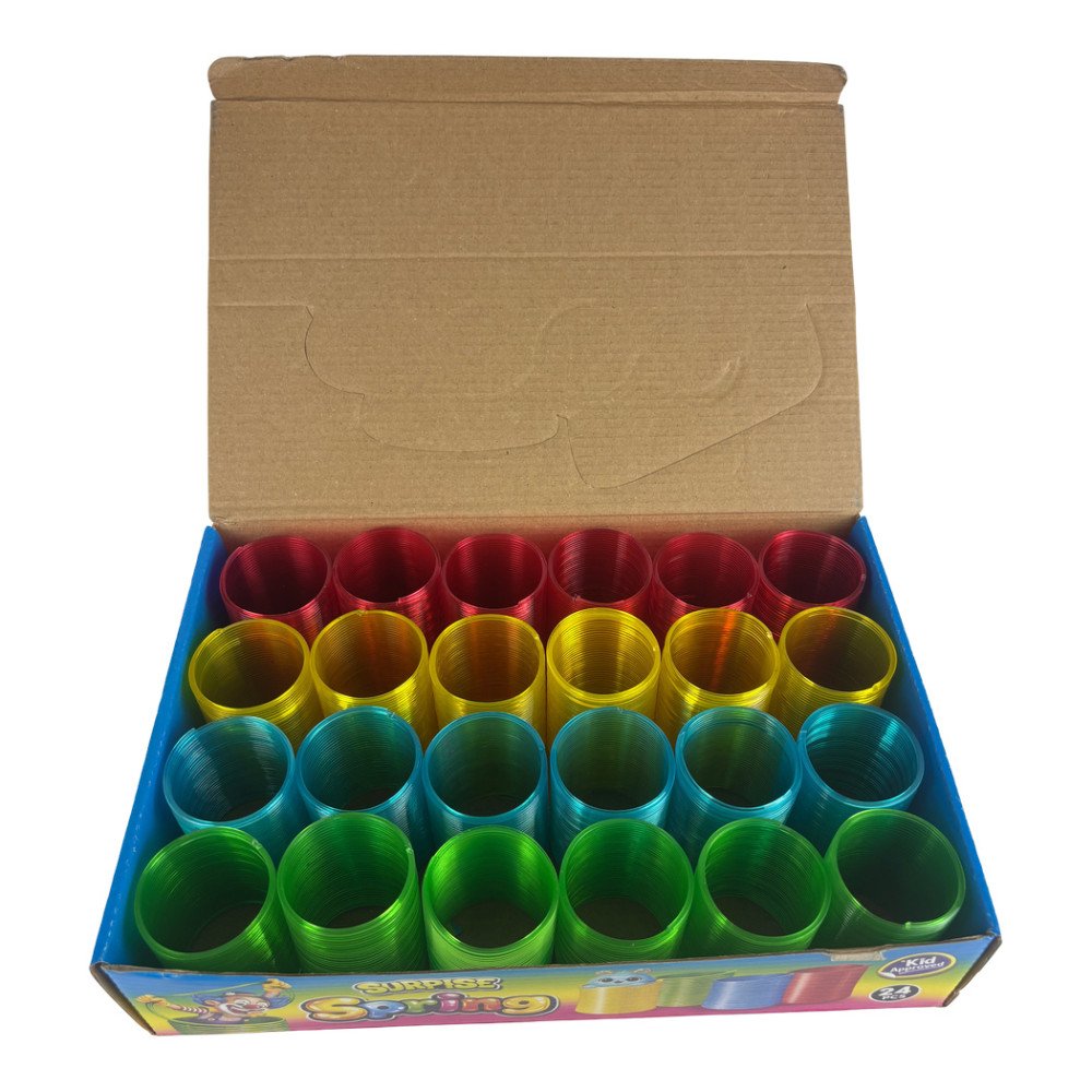 Surprise Spring Renkli Mini Stres Yayı 12 Adet