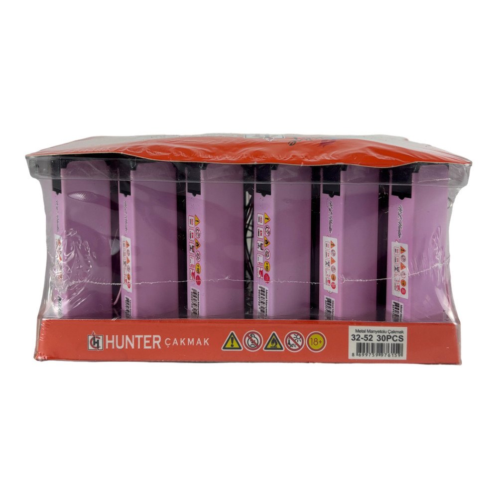 Hunter 32-52 Pembe Dinozor Jet Çakmak 30’lu