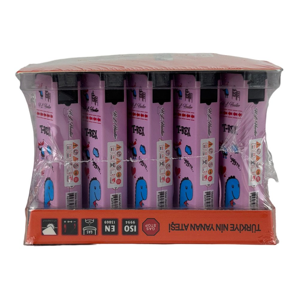 Hunter 32-52 Pembe Dinozor Jet Çakmak 30’lu