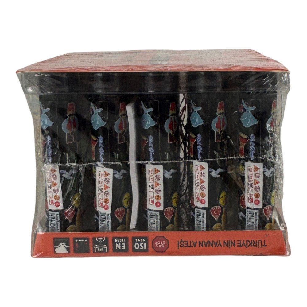 Hunter 32-50 Işıklı Mat Jet Çakmak 25’li