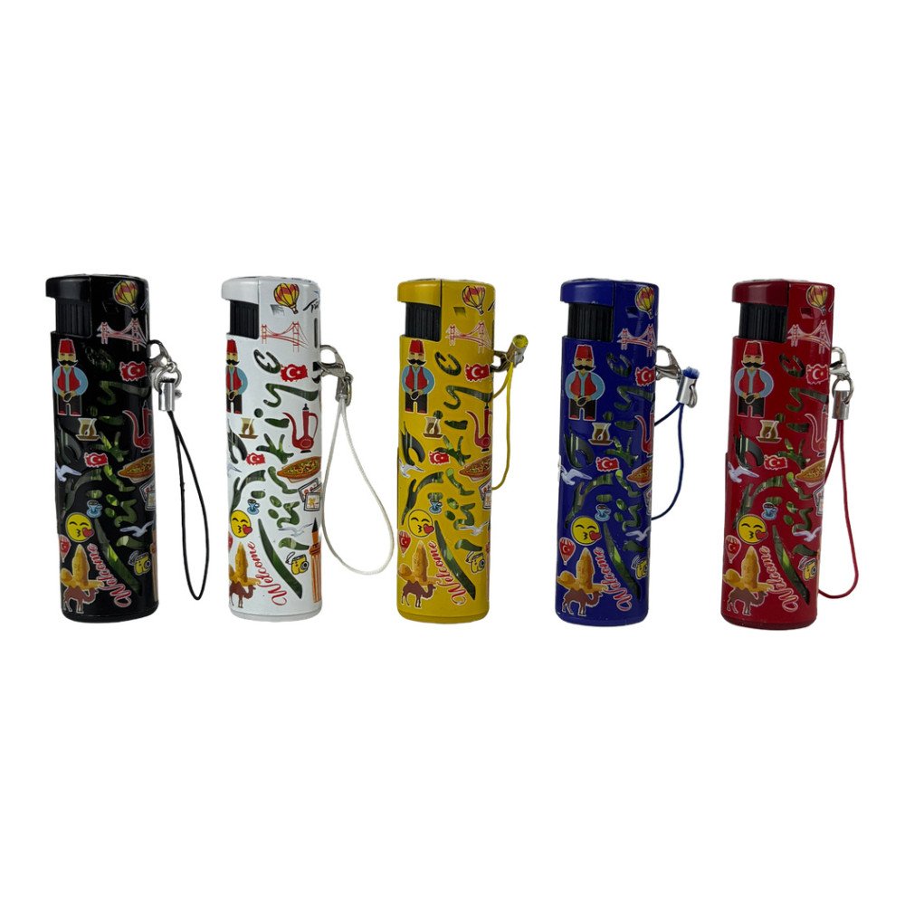 Hunter 32-50 Işıklı Mat Jet Çakmak 25’li
