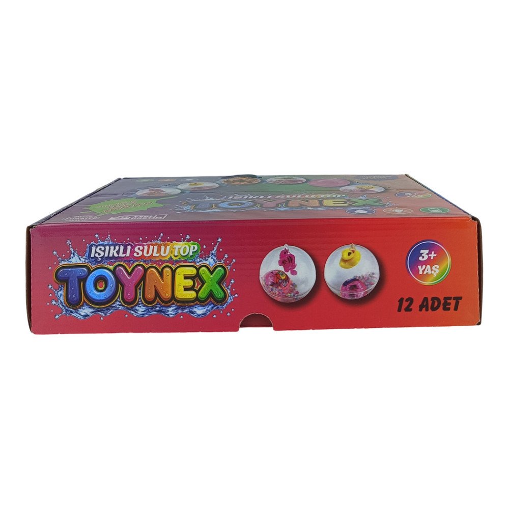 Toynex Işıklı Sulu Stres Topu 12 Adet