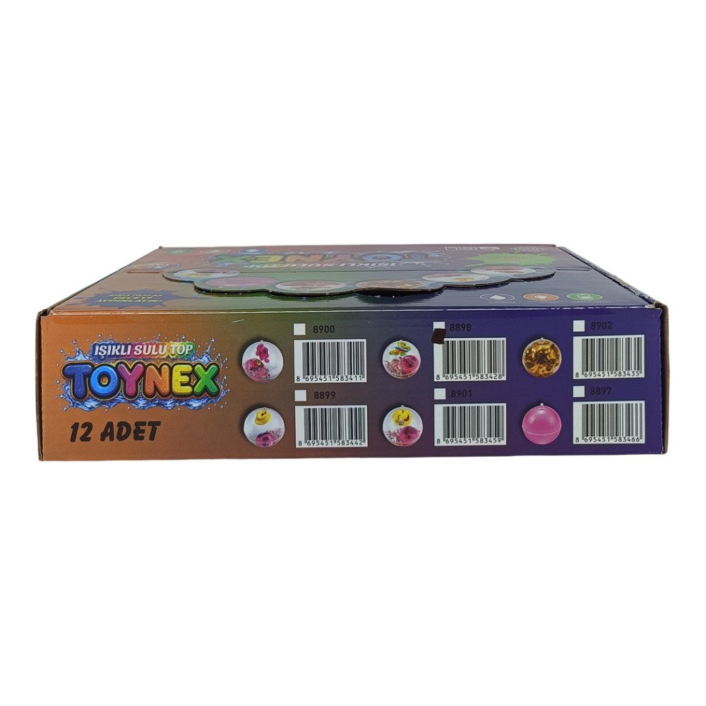 Toynex Işıklı Sulu Stres Topu 12 Adet