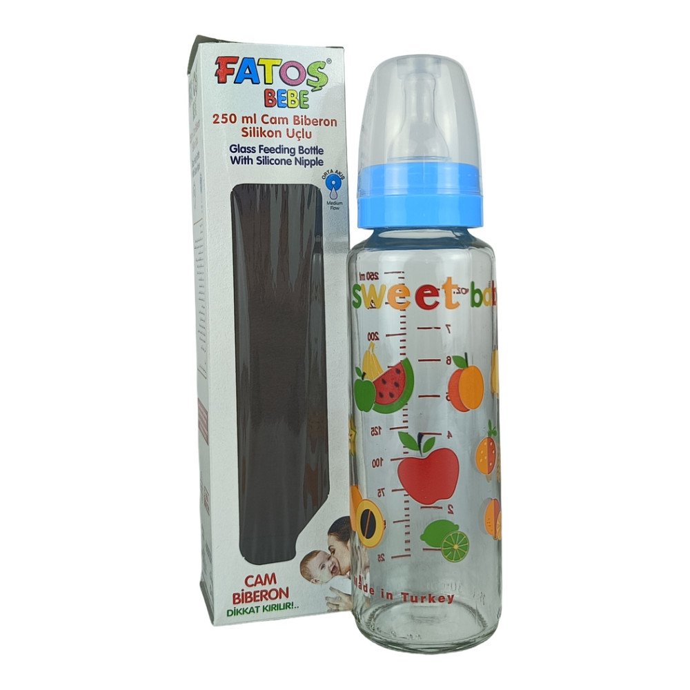 Fatoş Cam Biberon 250 ml