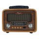 Yage YG-847 Nostaljik Solar Bluetooth MP3 Radyo