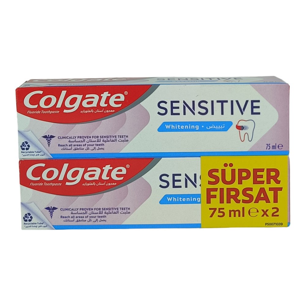Colgate Sensitive Süper Fırsat 75 ml 2'li