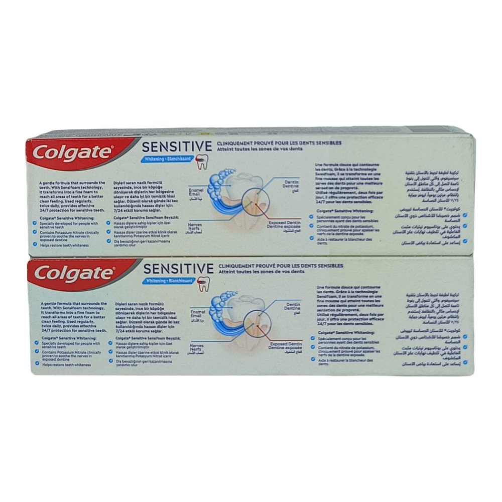 Colgate Sensitive Süper Fırsat 75 ml 2'li