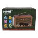 NNS NS-6675BT Fenerli Şarjlı Nostaljik Bluetooth Radyo