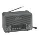 NNS NS-6675BT Fenerli Şarjlı Nostaljik Bluetooth Radyo