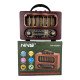 NNS NS-6636BT Ahşap Retro Bluetooth Radyo ve Hoparlör FM/SW
