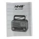 NNS NS-7113BT Bluetooth Hoparlörlü FM/AM/SW Radyo ve Analog Saat