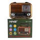 NNS NS-7113BT Bluetooth Hoparlörlü FM/AM/SW Radyo ve Analog Saat