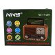 NNS NS-7113BT Bluetooth Hoparlörlü FM/AM/SW Radyo ve Analog Saat