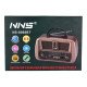 NNS NS-8068BT Şarjlı Nostaljik Bluetooth Radyo, TWS ve MP3 Çalar