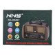 NNS NS-8068BT Şarjlı Nostaljik Bluetooth Radyo, TWS ve MP3 Çalar