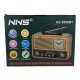 NNS NS-8898BT Analog Saatli Retro Bluetooth Radyo ve USB/TF Müzik Çalar
