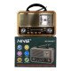 NNS NS-8898BT Analog Saatli Retro Bluetooth Radyo ve USB/TF Müzik Çalar
