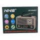 NNS NS-8898BT Analog Saatli Retro Bluetooth Radyo ve USB/TF Müzik Çalar