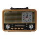 NNS NS-8898BT Analog Saatli Retro Bluetooth Radyo ve USB/TF Müzik Çalar