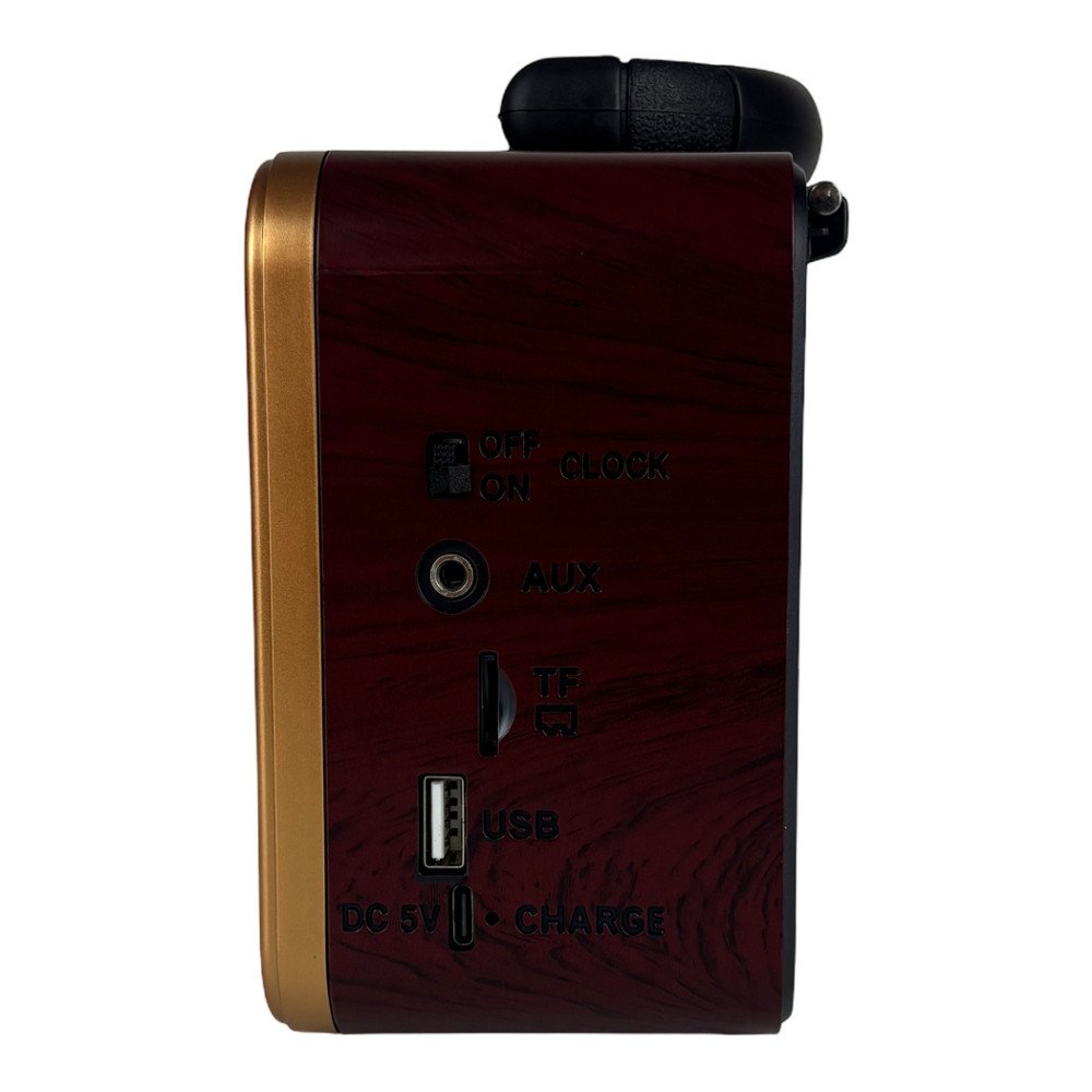 NNS NS-8898BT Analog Saatli Retro Bluetooth Radyo ve USB/TF Müzik Çalar
