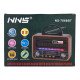 NNS NS-7068BT USB Destekli Şarjlı Nostaljik Bluetooth Radyo