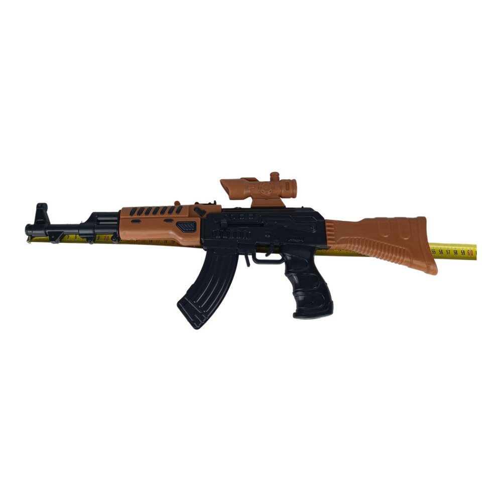 Military Makineli Tüfek GM-06 Gümüş Toys